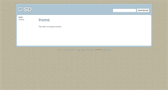 Desktop Screenshot of cisd.com